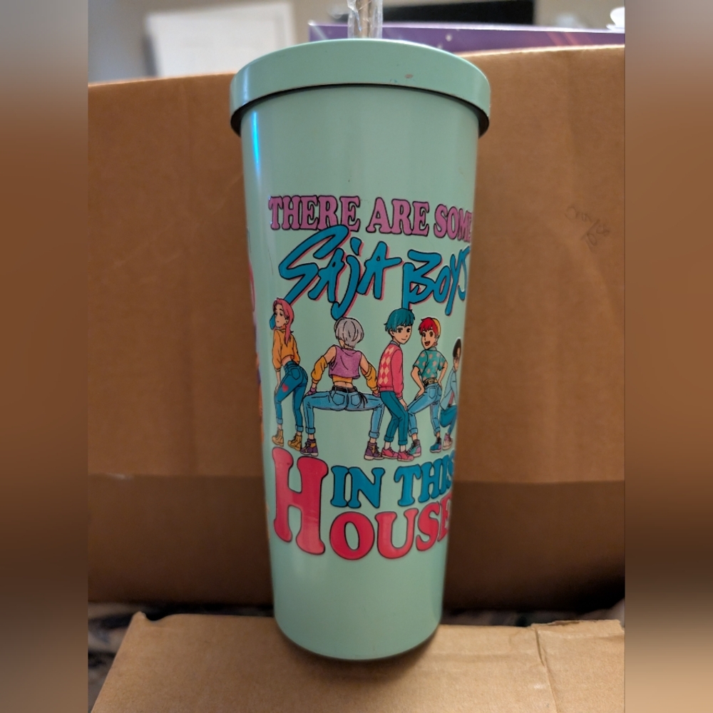 New K-pop Demon Hunters Saja Boys Tumbler
